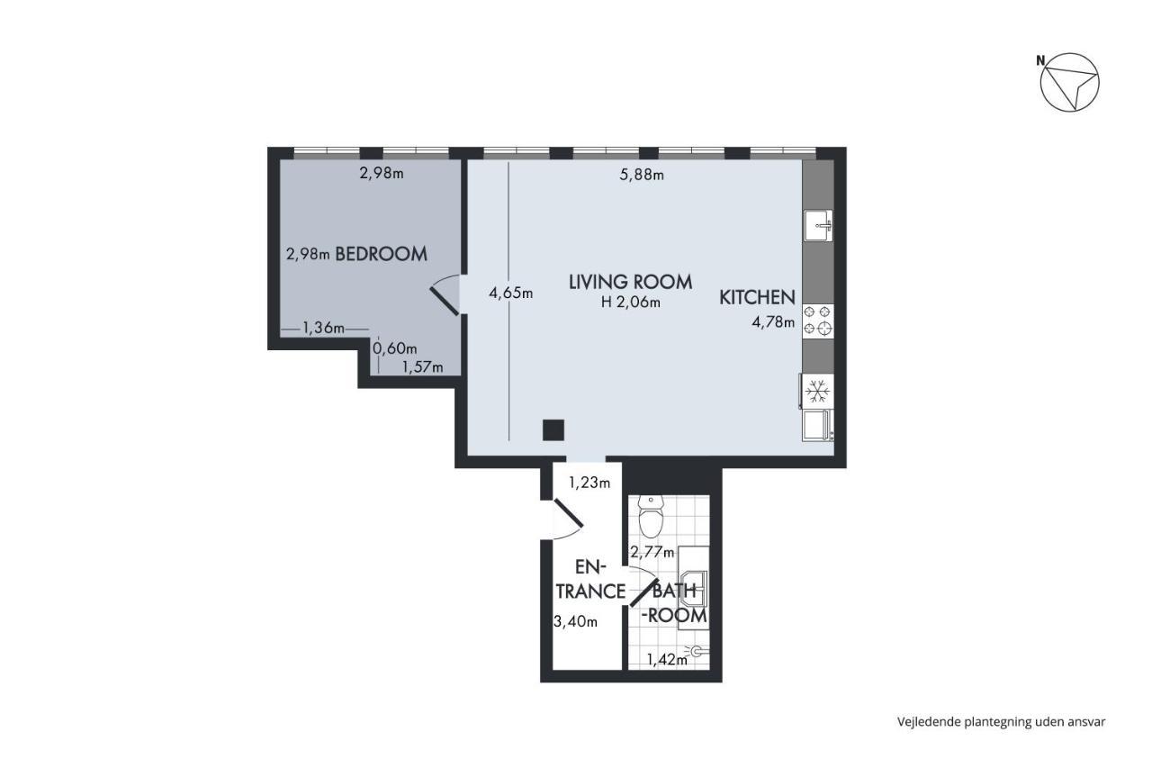 Sanders Regent - Endearing One-Bedroom Apartment Near Central Square Copenhague Exterior foto